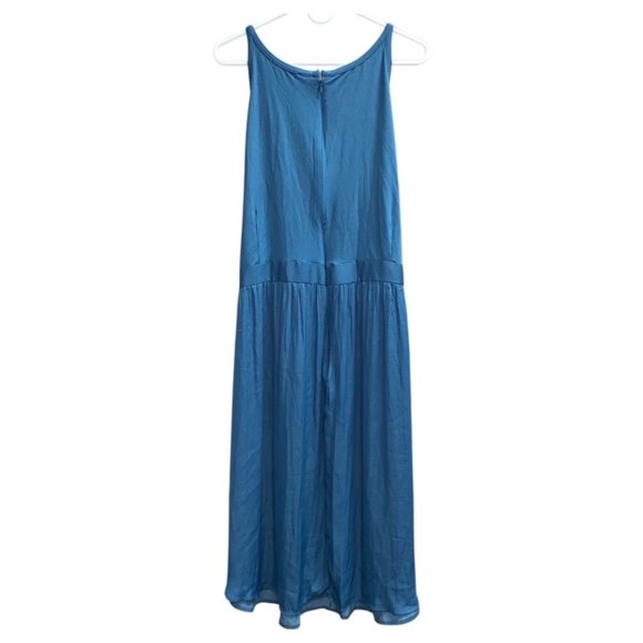 LOFT Mixed Media Tie Waist Pocket Dress (26) - Picture 3 of 4